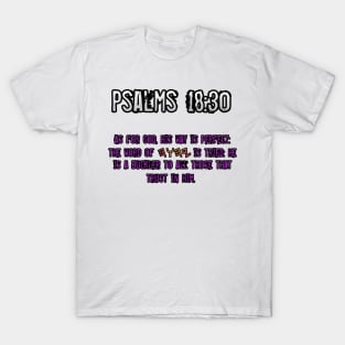 Psalms 18:30 T-Shirt